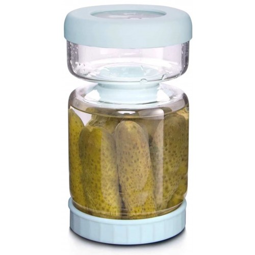 Glass Pickle Jar